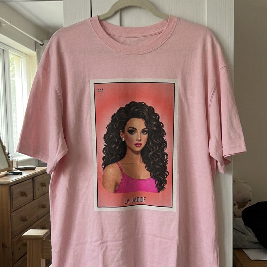 La Baddie Lotería Card Shirt | Mexican Inspired Streetwear
